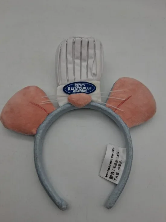 Disney Epcot Mickey Mouse Ears Remy Ratatouille Ear Headband Adult One Size RARE - Picture 6 of 11